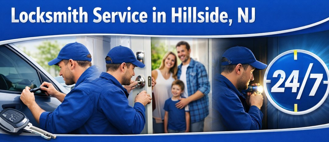 Ben Locksmith Hillside - Professional 24 Hour Locksmith Service in Hillside NJ